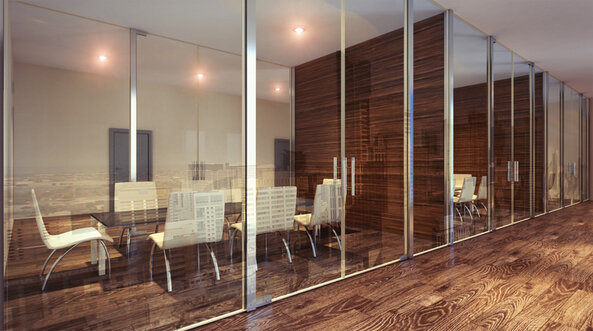 מחיצות זכוכית אקוסטיות